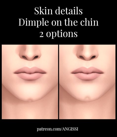 ANGISSI / ts4 / sims4 / Skin Detail / Dimples The Sims 4 Dimples, Sims 4 Dimples Cc, Sims 4 Cc Dimples, Sims 4 Dimples, Sims4 Skin, The Sims 4 Skin, Skin Details, Sims 4 Cc Skin, Maxis Match