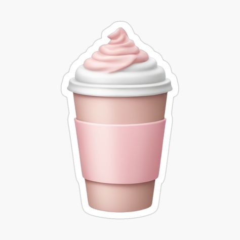 Get my art printed on awesome products. Support me at Redbubble #RBandME: https://www.redbubble.com/i/sticker/Cute-Coffee-Cup-with-Whipped-Cream-Emoji-Style-Art-by-minah831/166096871.EJUG5?asc=u Sticker Emoji Cute, Coffee Emoji, Girly Emojis, Pinterest Stickers, Emojis Aesthetic, Emoji Aesthetic, Phone Emoji, Aesthetic Emoji, Emoji Cute