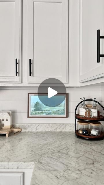 626K views · 39K likes | SARAH POLLMAN (YOUNG) • All Things Home on Instagram: "They make a MINI FRAME TV?! 😍  Ok so it’s actually the @amazon Alexa Show 15 AND it’s even better than a frame tv IMO.  Comment “Link” and I’ll DM you the products! 🔗  It’s so aesthetically pleasing 🤗 choose a frame and swap out artwork (aka photos) any time you please! But also watch a movie, add to your calendar, play a game, make a grocery list, and literally anything else you can imagine. It will easily be the best thing you add to any room.  We already had multiple Alexa devices, but when @amazon released this version, I immediately wanted it because 1) it’s beautiful and 2) it wouldn’t take up counter space in the kitchen. Now that I have it, I’M OBSESSED 🤩   Want to add this to your home? Here’s how! Alexa Kitchen Counter, Hide Alexa In Kitchen, Alexa On Kitchen Counter, Echo 15 Kitchen, Frame Tv In Kitchen, Alexa Show In Kitchen, Alexa Echo Show In Kitchen Decor, Amazon Echo Show 15, How To Hide Alexa In Kitchen