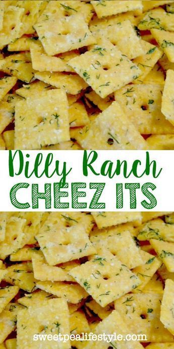 Cool Ranch Seasoning, Ranch Cheez Its, Cheez Its, Snack Mix Recipes, Cracker Snacks, Cracker Recipes, Ranch Seasoning, Think Food, Salty Snacks