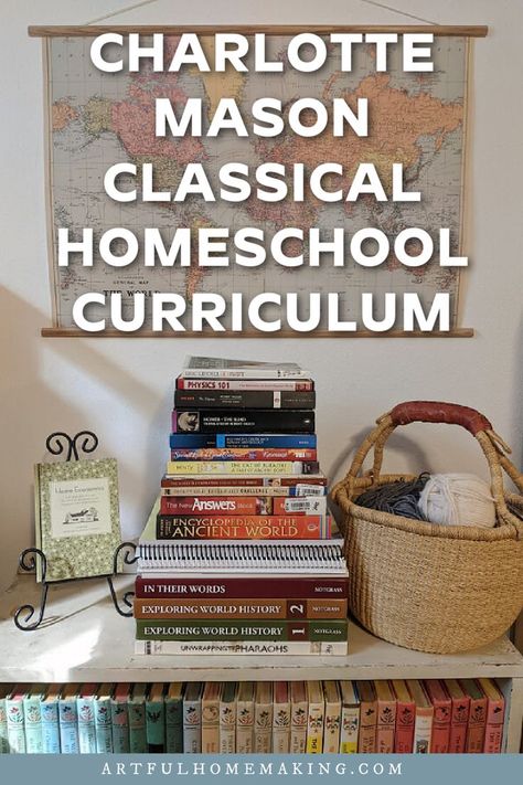 Classical Homeschool Curriculum, Homeschool Middle School Curriculum, Charlotte Mason Curriculum, Classical Homeschool, High School Literature, Homeschool Nature Study, Homeschool Middle School, Catholic Homeschool, Charlotte Mason Homeschool