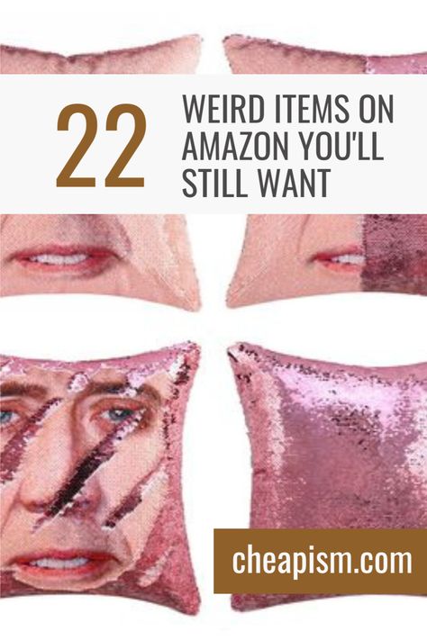 There are plenty of useless products on Amazon you should never buy but also quite a few strange ones you might be surprised to discover you need in your life. From hilarious novelty products for pranking coworkers to wacky but actually useful gadgets, we tracked down the weirdest items sold on Amazon that you're liable to actually want. #amazon #amazonfinds #giftguides #giftideas #christmas #weirdgifts #gaggifts #funnypresents Cool Gifts On Amazon, Weird Amazon Finds, Gifts People Actually Want, Cursed Amazon Products, Weird Gifts For Friends, Weird Girl Christmas List, Weird Gift Ideas, Funny Cheap Gifts, Funny Gift Ideas