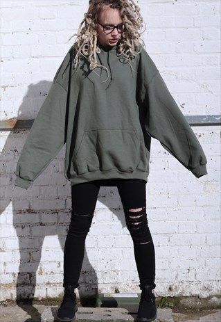 Green Hoodie Outfit, Hoddies Outfits, Oversized Hoodie Outfit, Hoodie Outfit Casual, Hoody Outfits, Olive Hoodie, Winter Mode Outfits, Latina Outfit, Hippy Style