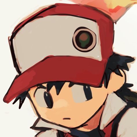 Pokemon Icons Trainers, Trainer Red Icon, Red Pokemon Aesthetic, Red Pokemon Pfp, Pokemon Pfp Trainer, Pokemon Manga Pfp, Pokemon Pfp Aesthetic, James Pokemon Fanart, Pokemon Trainer Pfp