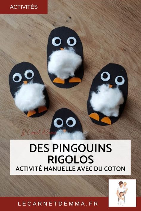 Penguin Christmas Craft, Arctic Animal Crafts, Baby Christmas Crafts, Winter Crafts Preschool, January Crafts, Flower Wall Hanging, Classroom Art Projects, Toddler Arts And Crafts, Preschool Arts And Crafts