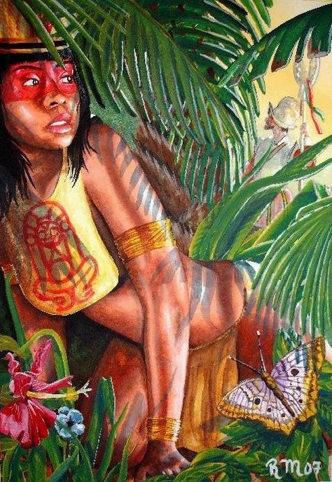 Taina Woman Tiano Tattoo, Korean Hip Hop Fashion, Taino People, Puerto Rican Power, Taino Culture, Taino Art, Puerto Rican Artwork, Indian Tattoos, Taino Symbols