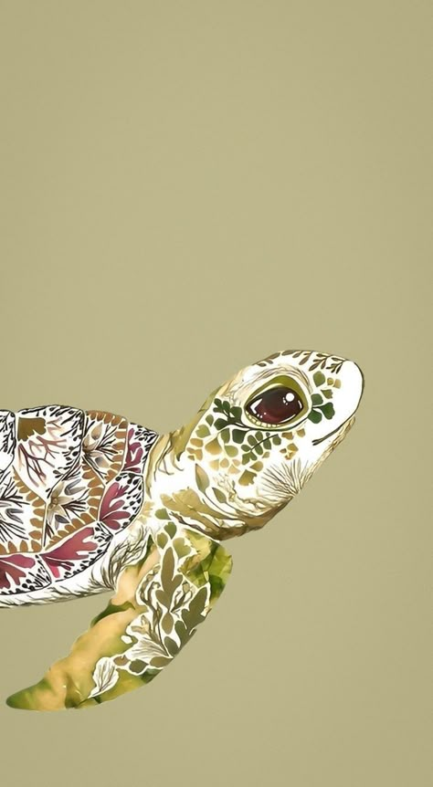 Beach Turtle Wallpaper, Turtles Aesthetic Wallpaper, Sea Turtle Wallpaper Aesthetic, Turtle Wallpaper Aesthetic, Cute Turtle Wallpaper, Turtle Wallpaper Iphone, Wallpaper Turtle, Sea Turtle Wallpaper, Turtle Background