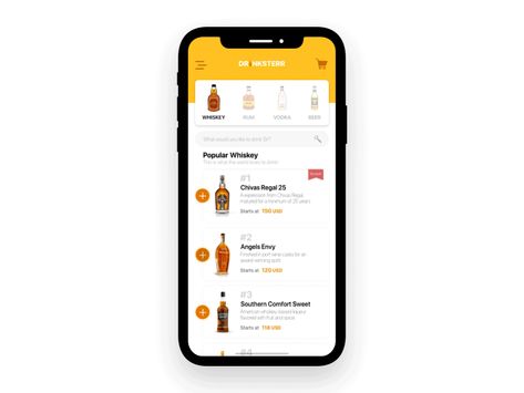 Great work from a designer in the Dribbble community; your best resource to discover and connect with designers worldwide. Add To Cart Design, Beer App, Drink App, Application Interface, Wine App, Student Apps, Ui Ux App, App Concept, Mobile App Design Inspiration