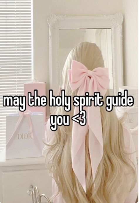 Jesus Pfp, Jesus Whispers, Pink Christian, Gods Princess, Christian Quotes God, Christian Bible Study, Christian Things, Spirit Guide, Christian Bible Quotes