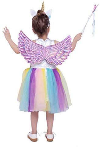 Unicorn Fancy Dress, Unicorn Horn Headband, Princess Fancy Dress, Unicorn Birthday Outfit, Birthday Tutu Dress, Girls Fancy Dress, Amazon Clothing, Rainbow Skirt, Unicorn Outfit