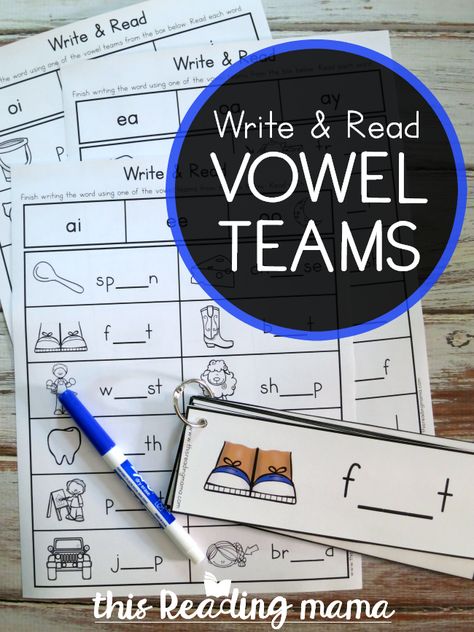 Vowel Team Worksheets, Vowel Teams Activities, Vowel Teams Worksheets, Teaching Vowels, Vowel Digraphs, Vowel Teams, Vowel Team, Learning Support, Coloring Pages For Boys