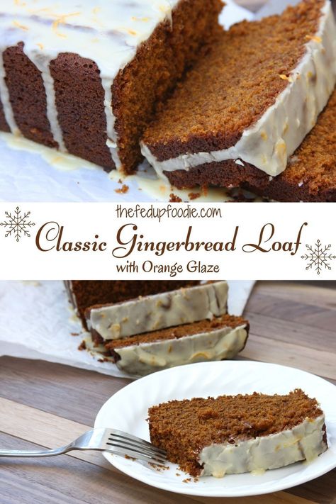 Easy Gingerbread Loaf Quick Bread, Ginger Loaf Cake Recipe, Gingerbread Bread Loaf, Moist Gingerbread Loaf, Gingerbread Loaf Recipe Moist, Ginger Bread Loaf Recipes, Starbucks Gingerbread Loaf Recipe, Gingerbread Loaves, Ginger Bread Loaf