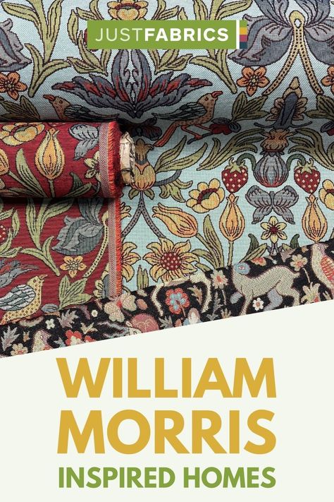 William Morris Style Living Room, William Morris Interior Design, William Morris Decorating Ideas, William Morris Living Room Ideas, William Morris Decor, William Morris Interior Arts And Crafts, William Morris Kitchen, William Morris Colour Palette, William Morris Living Room