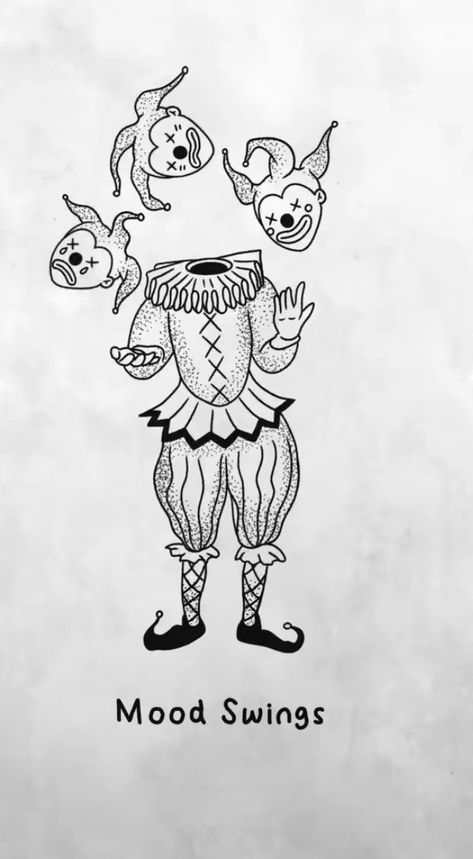 Jester Drawing, Jester Tattoo, Clown Tattoo, Tattoo Art Drawings, American Traditional Tattoo, American Traditional, Mood Swings, Ear Tattoo, Future Tattoos