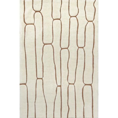 Arvin Olano x Rugs USA Nazco Abstract New Zealand Wool Area Rug | Wayfair Paisley Rug, Rug Cream, Laundry Room Rugs, Solid Color Rug, Future Apartment, Funky Design, Square Rugs, Custom Size Rugs, Plush Rug