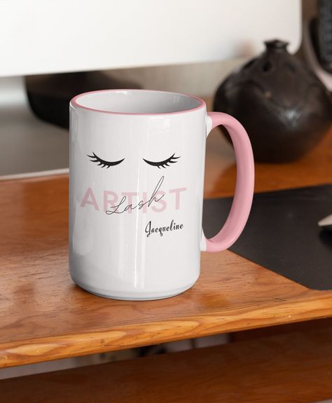 Artist Mug, Order Packaging, Tech Gift, Lash Tech, For Lash, Lash Artist, Tech Gifts, Cold Beverages, Mug Gift