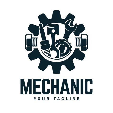 Spare Parts Logo, Mechanic Logo, Maintenance Logo, Mechanics Logo, Vintage Mechanics, Mechanic Garage, Summer 2025, Man Images, Hindi Quotes