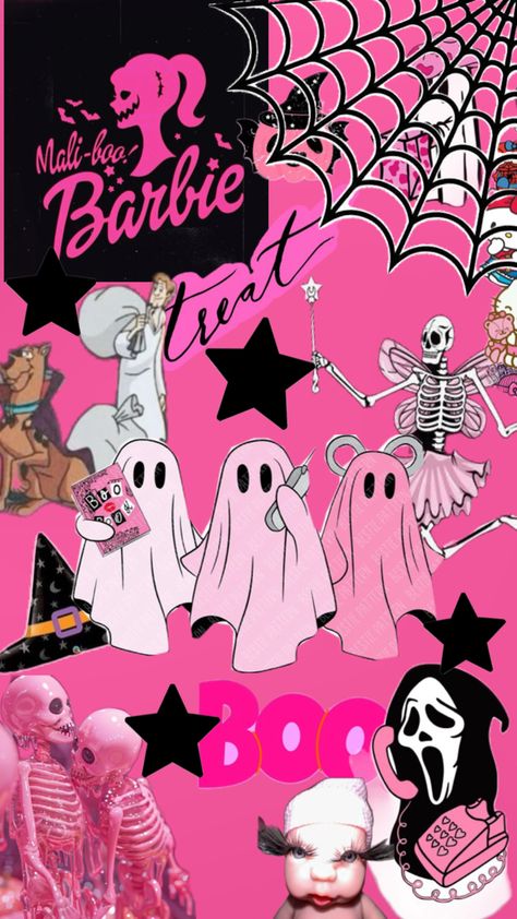 Halloween, Hot Pink, Pink, Collage, Wallpaper Hot Pink, Wallpaper Hot, Halloween Wallpaper