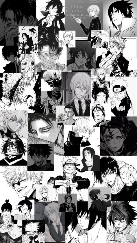 A mix of manga/anime men <3 All my personal faves :) All Anime Mix Wallpaper, Mix Anime Wallpaper, Manga Cover Wallpaper, Anime Collage Wallpaper Aesthetic, View Aesthetic, Anime Men, Cover Wallpaper, Cool Anime Wallpapers, Manga Books