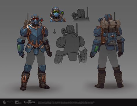 ArtStation - Warhammer 40,000: Rogue Trader - Armor sets, cloaks, gas masks., Ilia Bodaikin Sifi Armor, Imperial Guard 40k, Militarum Tempestus, Warhammer 40k Rpg, Anime Egyptian, 40k Imperial Guard, Viking Armor, Astra Militarum, Gas Masks