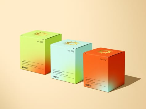 Gradient Packaging, Sun Logo Design, Candle Packaging Design, Candle Boxes, Packaging Design Trends, Fragrance Packaging, Modern Packaging, 타이포그래피 포스터 디자인, Sun Logo