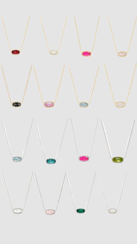 Kendra Scott Elisa necklaces #kendrascott #jewlery #necklaces #silver #gold #elisa #pendent Kendra Scott Necklace Elisa, Kendra Scott Elisa, Cute Simple Nails, Necklaces Silver, Kendra Scott Necklace, Dream Clothes, Christmas Wishlist, Kendra Scott, Simple Nails