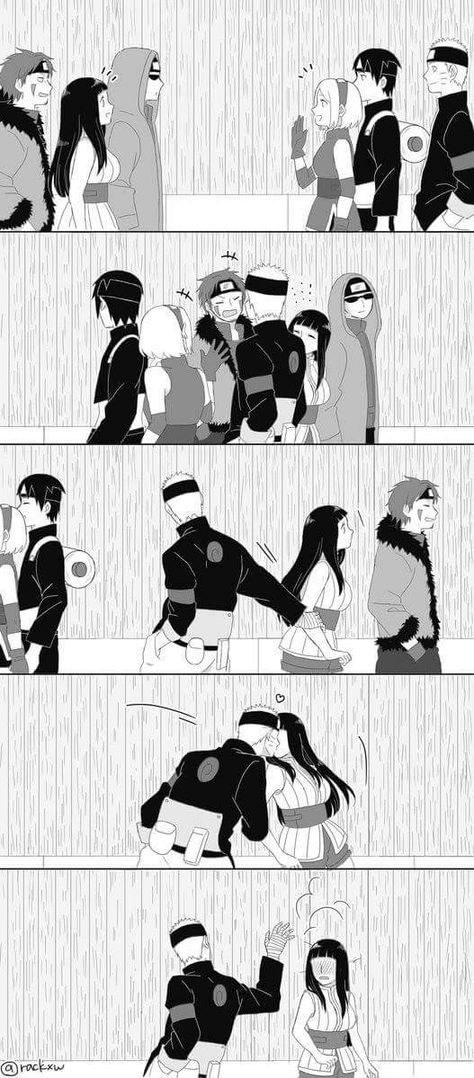 Que coisa mais fofa!!! Sakura X Naruto Fanart, Naruto X Kakashi, Naruto Uzumaki Manga, Naruto Und Hinata, Naruto Rasengan, Naruhina Comics, Naruto Mignon, Comic Naruto, Naruto Y Hinata