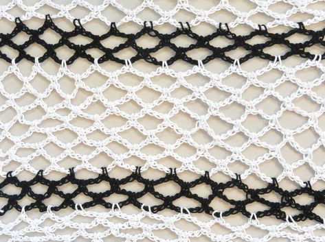 How To Crochet Diamond Mesh Stitch Mama In A Stitch, Mesh Stitch, Half Double Crochet Stitch, Easy Crochet Stitches, V Stitch, Moss Stitch, Double Crochet Stitch, Crochet Stitches Patterns, Free Crochet Patterns