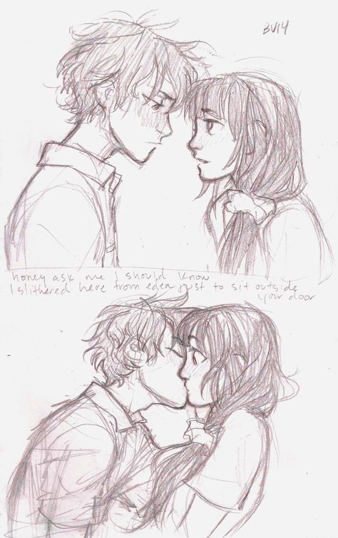 something so magic about you  (sorry all i’ve posted lately are the sketchiest of sketches, i don’t think i’ve ever been so busy before… but i finished my last final exam ever today!!) Drawings Of People Kissing, متحف فني, Drawings Of People, Kissing Drawing, Princess Merida, Couple Sketch, Cute Couple Drawings, Poses References, Hayao Miyazaki