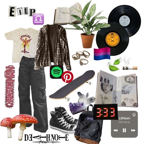 Niko Aesthetic Core, Entp Clothes, Entp Outfit Aesthetic, Entp Aesthetic Outfit, Entp Fashion, Mbti Outfits, Entp Outfits, Entp Style, Entp Things