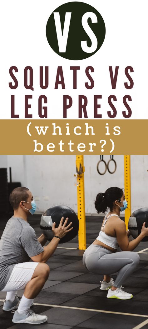 Squats Versus The Leg Press Machine - Do you need to do both of these leg strengthening exercises? Whether you want to run faster, jump higher, burn fat more quickly, or look good in shorts, you can’t skip leg day. Learn which one is best for you! Squats Muscles Worked, Leg Press Workout, Leg Strengthening Exercises, Lower Body Workouts, Jump Higher, Leg Press Machine, Ideal Body Weight, Run Faster, Strengthening Exercises