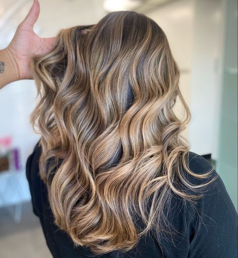 This is a level 8 neutral blonde balayage Neutral Blonde Balayage, Hair Levels, Neutral Blonde, Level 8, Level 7, Blonde Balayage, Balayage, Blonde, Long Hair Styles