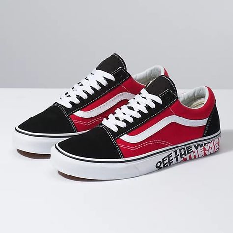 d961e9f236177d65d21100592edb0769desc38667078ri Vans Shoes Fashion, Low Top Vans, Custom Vans Shoes, Mens Vans Shoes, Cute Vans, Red Vans, Stefan Janoski, Fresh Shoes, Hype Shoes