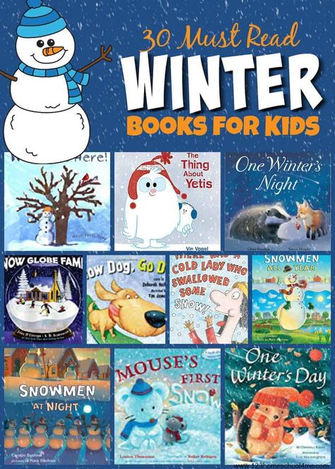 Winter Books For Kids, Winter Lesson Plan, Winter Reads, Winter Classroom, Winter Kindergarten, Winter Activities For Kids, Kindergarten Books, Winter Books, Winter Preschool