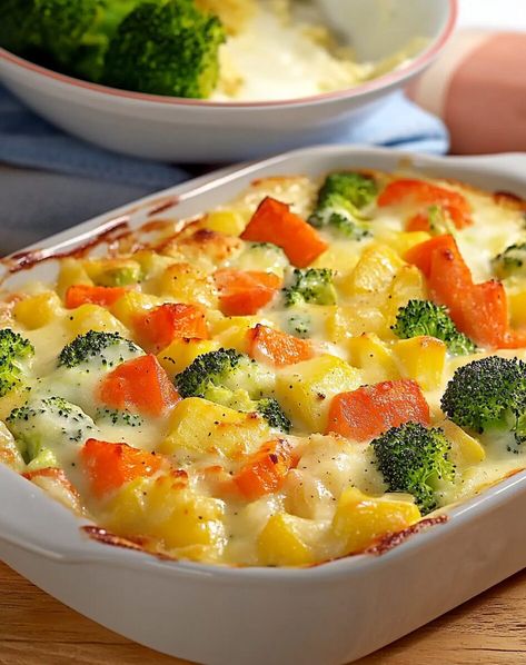 Vegetable Loaded Meals, Frozen Veggie Meals, Healthy Vegetable Casserole, Vegetable Casseroles Healthy, Mixed Vegetable Casserole Recipes, Mixed Veggie Casserole, Vegetable Casserole Recipes Healthy, Veggie Casserole Recipes, Veggie Casserole Healthy