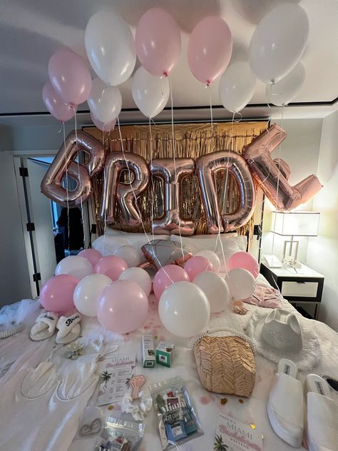 Bachelorette Party Themes Miami, Hotel Bachelorette Party Decorations, Bachelorette Party Miami, Hotel Bachelorette Party, Bachelorette Miami, Hens Weekend, Pink Bridal Party, Bridal Shower Bachelorette Party Ideas, White Bachelorette