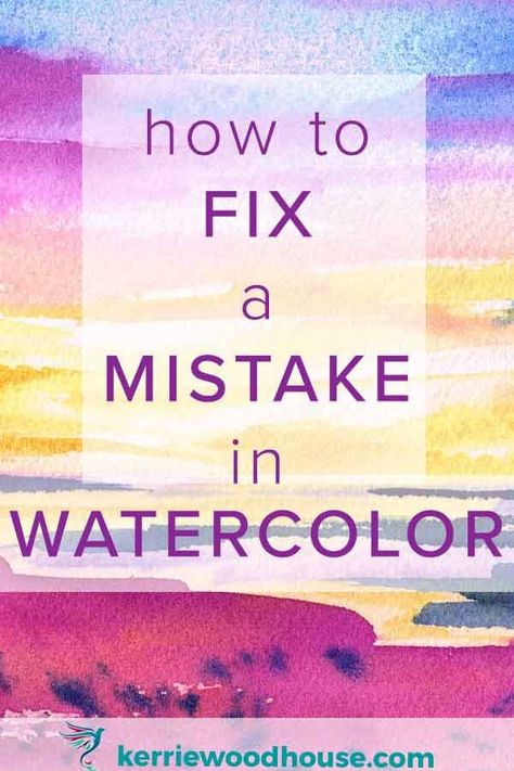 How To Blend Watercolors, Cool Watercolor Ideas, Watercolor Exercises, Watercolor Basics, Painting Mediums, Bad Painting, Teaching Watercolor, Learn Watercolor Painting, Watercolor Beginner