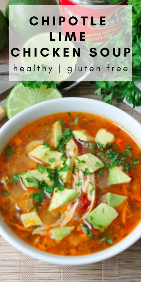 Chicken And Avocado Soup, Spicy Mexican Chicken Soup, Spicy Soup Crockpot, Chicken Soup With Cilantro, Keto Southwest Chicken Soup, Mexican Chicken Avocado Soup, Cilantro Chicken Soup, Chicken Chipotle Soup, Chicken Chipotle Chowder