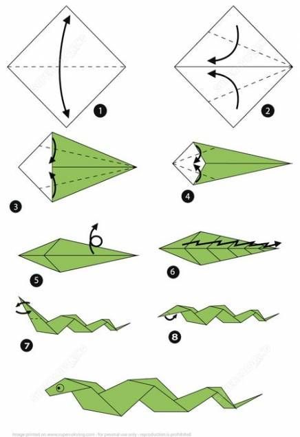 35+ Easy Origami for Kids with Instructions | momooze Origami Tutorial Step By Step, Origami Snake, Dragon Origami, Origami Easy Step By Step, Easy Origami For Kids, Origami Step By Step, Origami Ball, Kids Origami, Origami For Beginners