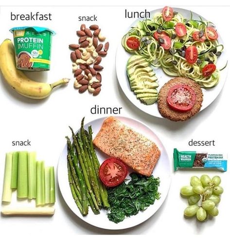 Health & Fitness Tip of the Day  Daily Meals #fitness #fitnessmotivation #fitnesslife #healthylife #health #healthy #nutrition #fitnessfreaks #allfitpics #igfitfam Makanan Diet, Idee Pasto Sano, Healthy Meal Plans, Tip Of The Day, Daily Meals, Healthy Nutrition, Healthy Meal Prep, Clean Recipes, Clean Eating Recipes