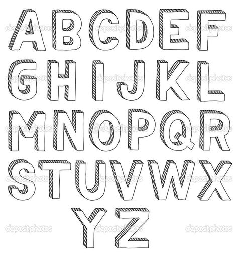 How To Draw 3d Block Letters | Allowed to be able to my personal weblog, on this time period I’ll show you with regards to How To Draw 3D Block Letters. And after this, this can be the primary picture: Softball Crafts, Cool Fonts To Draw, Fonts To Draw, Block Letter Fonts, Abc Font, Alphabet 3d, Alphabet Drawing, 3d Alphabet, Alfabet Letters