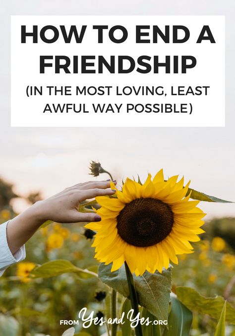 Trying to figure out how to end a friendship? It's never easy or fun, but it can be done in a loving, not-totally awful way. Click through to find out how. How To End Friendships, How To End A Friendship, Ending Friendships, Ending A Friendship, Ending Friendship, How To Balance Hormones, Friendship Advice, Friendship Problems, End Of Friendship