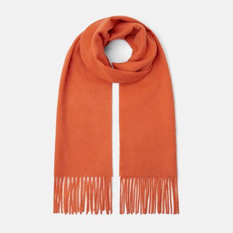 Scarves - Tasteful, Comfortable, and Stylish Scarves | VIVAIA White Cashmere Scarf, Scarf Trends, Orange Scarf, Stylish Scarves, Wool Shawl, Purple Silk, Green Wool, Red Wool, Blue Wool