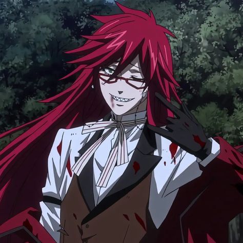 Grell Cosplay, Black Butler Grell, Black Butler 3, Black Butler Anime, Black Butler Kuroshitsuji, Butler Anime, Funny Facts, Anime Demon, Anime Character