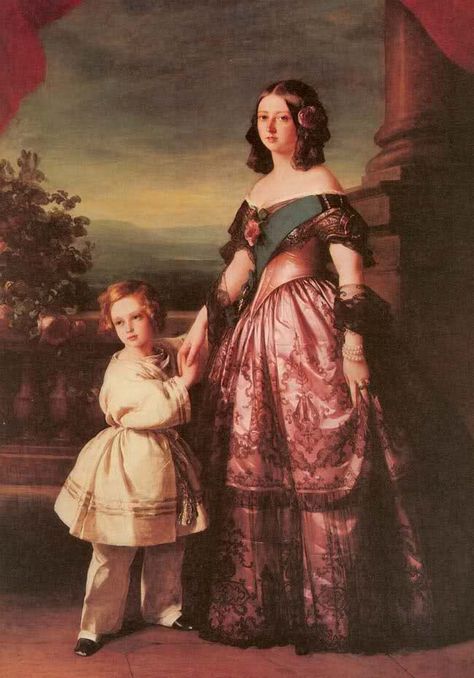 Franz Xavier Winterhalter, Franz Xaver Winterhalter, Victoria Reign, Young Queen Victoria, Era Victoria, Queen Victoria Family, Queen Victoria Prince Albert, Royal Collection Trust, Queen Of England