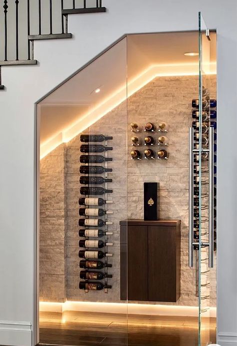 2929 Miccosukee Rd, Tallahassee, FL 32308 Bar Under Stairs, Under Stairs Space, Under Stairs Storage Ideas, Under Stairs Wine Cellar, Stairs Storage Ideas, Wine Room Design, تحت الدرج, Under Stairs Storage, Wine Closet