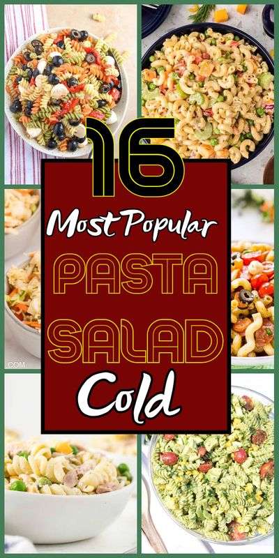 Explore a variety of cold pasta salad recipes that are perfect for any occasion. From quick and easy ideas to healthy and delicious options, these recipes are sure to be a hit at your next gathering. Discover creative combinations and refreshing flavors that make these salads ideal for hot summer days or any time you need a light and tasty dish. Try these simple yet flavorful cold pasta salads today! Pot Luck Pasta Salad Recipes, Delicious Pasta Salad Recipes, Salad Supper Ideas, Pasta Dishes Cold, Traditional Pasta Salad Recipes, Labor Day Pasta Salad, Deli Salads Ideas, Pasta Salad With Lettuce Recipes, Bow Pasta Salad Recipes