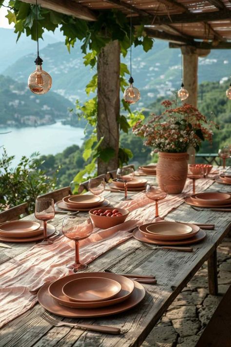 40 Outdoor Table Decor Ideas for Every Season 40 Outdoor Table Decor Ideas for Every Season Rustic Outdoor Table, Picnic Table Decor, Outdoor Tablescapes, Decoration Ideas Living Room, Dining Room Table Settings, Outdoor Table Decor, Outdoor Table Settings, Outdoor Dining Spaces, Table Decor Ideas