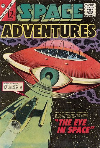 Space Adventures #58 (Charlton, 1964) | Flickr - Photo Sharing! Science Fiction Books, Charlton Comics, Science Fiction Illustration, Sci Fi Comics, Ligne Claire, Old Comics, Vintage Comic Books, Classic Comics, Retro Comic