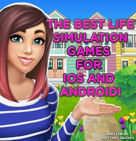 Looking for some fun life simulation games to play on your iOS or Android device?  Here's a list of the best life simulation games you can download on your mobile device! Fun Games To Play On Your Phone, Sims 4 More Phone Apps, Fun Games To Download On Your Phone, Life Simulation Games, Sims 4 Apps On Phone, Games To Download On Phone, Relaxing Mobile Games, Fun Mobile Games, Mobile Games To Play